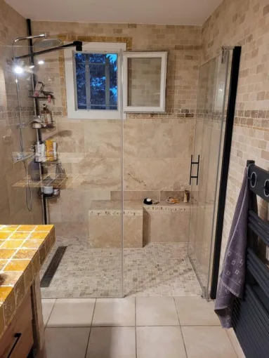 Rénovation de salle de bains à Cassis, Marseille, H.S. 2C